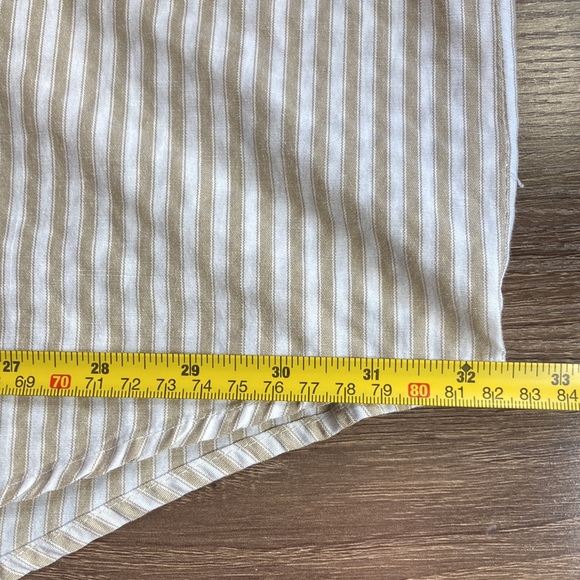 Mens Vintage Williams Bay 4X Western Shirt Tan & Cream Pearl Snap Button Down - Picture 10 of 10